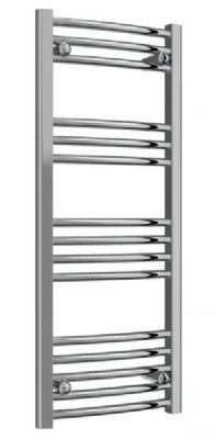 REINA CAPO CHROME CURVED LADDER TOWEL WARMER H1000mm x W400mm, CPO1040CC