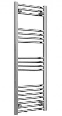 REINA CAPO CHROME FLAT/STRAIGHT LADDER TOWEL WARMER H1200mm x W400mm, CPO1240CF