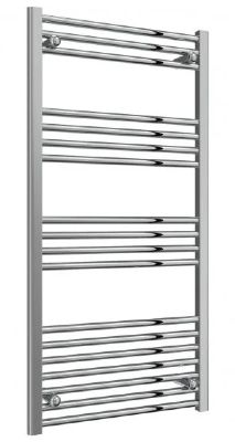 REINA CAPO CHROME FLAT/STRAIGHT LADDER TOWEL WARMER H1200mm x W600mm, CPO1260CF