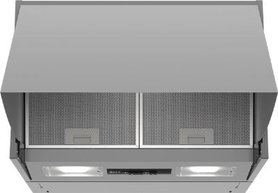 NEFF SERIES N30 METALLIC SILVER INTEGRATED EXTRACTOR 60cm WIDE, D61MAC1X0B (BSH/PJH)
