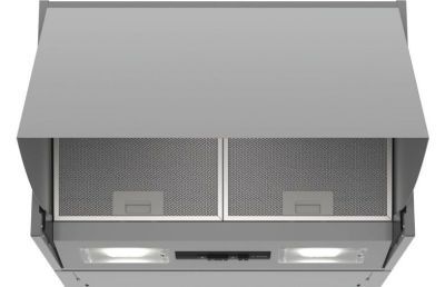 BOSCH SERIE 2 METALLIC SILVER INTEGRATED EXTRACTOR 60cm WIDE, DEM63AC00B (BSH/PJH)