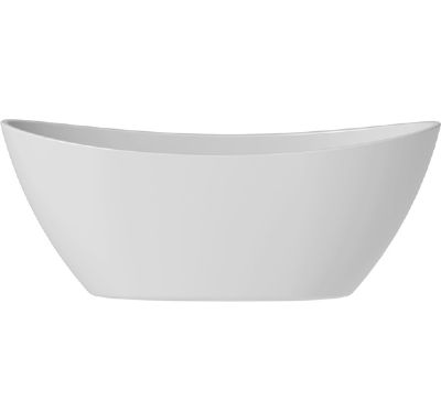 AQUACITY YORK MODERN WHITE 1700mm x 780mm FREESTANDING BATH with WASTE, AC0068
