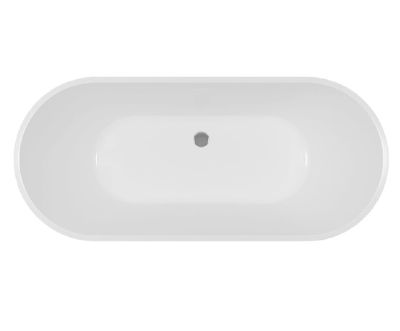 AQUACITY SALISBURY FLUTED MODERN WHITE 1700mm x 750mm FREESTANDING BATH with WASTE, AC0090 AQUACITY SALISBURY FLUTED MODERN WHITE 1700mm x 750mm FREESTANDING BATH with WASTE, AC0090