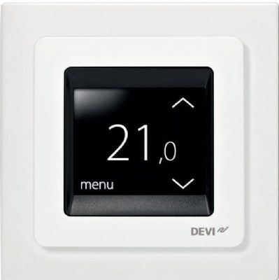 IMPEY DEVIreg TOUCH WHITE TOUCH SCREEN THERMOSTAT/TIMER, DMTWHITE