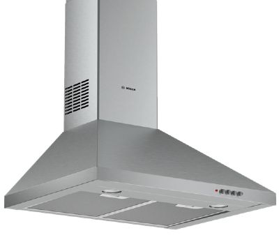BOSCH SERIES 2 BRUSHED STEEL PYRAMID EXTRACTOR 60cm WIDE, DWP64CC50M