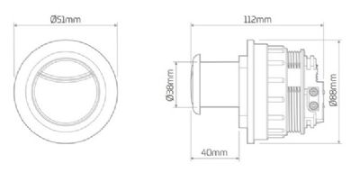 THOMAS DUDLEY DIO CHROME VANTAGE/MINIFLO DUAL FLUSH 51mm ROUND PUSH BUTTON, 322408 (P2G) *SPECIAL OFFER* THOMAS DUDLEY DIO CHROME VANTAGE/MINIFLO DUAL FLUSH 51mm ROUND PUSH BUTTON, 322408 (P2G) *SPECIAL OFFER*