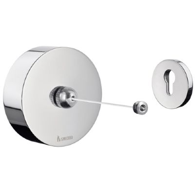 SMEDBO OUTLINE POLISHED CHROME BATHROOM RETRACTABLE CLOTHES LINE, FK480 *SPECIAL OFFER*