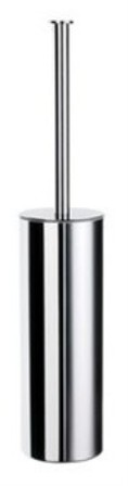 SMEDBO OUTLINE LITE POLISHED STAINLESS STEEL BATHROOM FREE STANDING ROUND TOILET BRUSH HOLDER, FK605