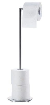 SMEDBO OUTLINE LITE POLISHED STAINLESS STEEL BATHROOM FREE STANDING ROUND TOILET ROLL/SPARE HOLDER, FK635 SMEDBO OUTLINE LITE POLISHED STAINLESS STEEL BATHROOM FREE STANDING ROUND TOILET ROLL/SPARE HOLDER, FK635