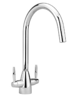  SAGITTARIUS FORME CHROME CONTEMPORARY MONO KITCHEN SINK MIXER TAP with SWIVEL SPOUT, KTS/233/C *SPECIAL OFFER*