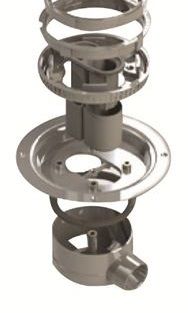 IMPEY AQUA-DEC EASY FIT QUAD DRAIN 'PARAGON SQUARE ALLURE' BRUSHED STAINLESS STEEL TILED FLOOR GULLY with HORIZONTAL OUTLET, QUADPARB/H IMPEY AQUA-DEC EASY FIT QUAD DRAIN 'PARAGON SQUARE ALLURE' BRUSHED STAINLESS STEEL TILED FLOOR GULLY with HORIZONTAL OUTLET, QUADPARB/H