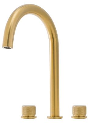 CAPLE JOYA GOLD DUAL CONTROL KITCHEN SINK MIXER TAP with SWIVEL SPOUT, JOY/GD (ML)