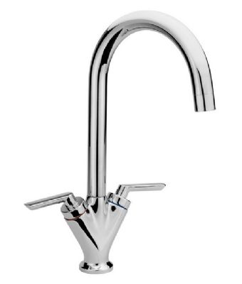 SAGITTARIUS CODA CHROME CONTEMPORARY MONO KITCHEN SINK MIXER TAP with SWIVEL SPOUT, KTS/235/C *SPECIAL OFFER*