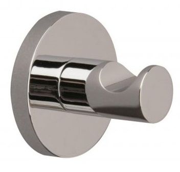MILLER LILY CHROME BATHROOM SINGLE ROBE HOOK, L11