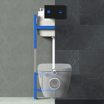 THOMAS DUDLEY Illusion 'A' WC Support Adjustable Frame, Dual Flush Cistern with Polystyrene Insulation Jacket Excluding Button/push Plate, 325685 (Q-25499) THOMAS DUDLEY Illusion 'A' WC Support Adjustable Frame, Dual Flush Cistern with Polystyrene Insulation Jacket Excluding Button/push Plate, 325685 (Q-25499)