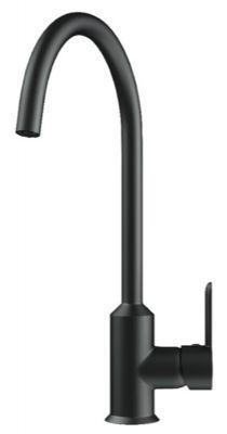 ELLSI ENTICE MATT BLACK MONO SINGLE LEVER SIDE ACTION KITCHEN SINK MIXER TAP with SWIVEL SPOUT, PDT-000023 *SPECIAL OFFER*