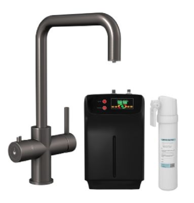 ELLSI ELISE GUNMETAL FINISH 3 IN 1 INSTANT HOT WATER KITCHEN TAP with BOILER & FILTER, PDT-000206-215-52 *SPECIAL OFFER* ELLSI ELISE GUNMETAL FINISH 3 IN 1 INSTANT HOT WATER KITCHEN TAP with BOILER & FILTER, PDT-000206-215-52 *SPECIAL OFFER*