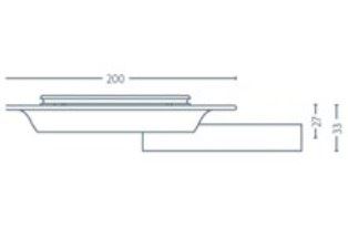 IMPEY AQUA-DEC EASY FIT 'SLOT' BRUSHED STAINLESS STEEL TILED FLOOR GULLY for PUMPED WASTE, DSS2 IMPEY AQUA-DEC EASY FIT 'SLOT' BRUSHED STAINLESS STEEL TILED FLOOR GULLY for PUMPED WASTE, DSS2
