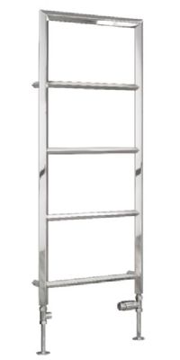 REINA DORA CHROME MILD STEEL DESIGNER TOWEL WARMER H1200mm x W500mm, RND-DRA12050C *SPECIAL OFFER*