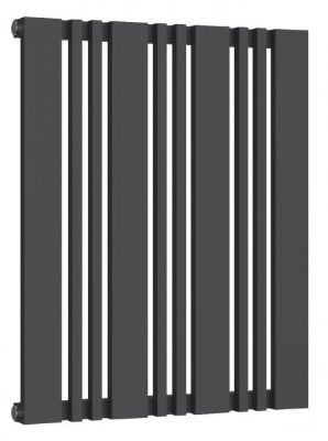 REINA BONERA ANTHRACITE MILD STEEL SINGLE PANEL HORIZONTAL DESIGNER RADIATOR H550mm x W456mm, RND-HB456A *SPECIAL OFFER*