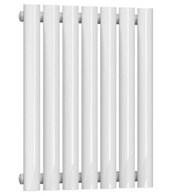 REINA NEVA WHITE SINGLE PANEL HORIZONTAL DESIGNER RADIATOR H550mm x W413mm, RND-HNV7