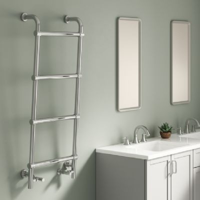 REINA ELTHAM CHROME MILD STEEL DESIGNER TOWEL WARMER H1200mm x W500mm, RNDETH1250C *SPECIAL OFFER* REINA ELTHAM CHROME MILD STEEL DESIGNER TOWEL WARMER H1200mm x W500mm, RNDETH1250C *SPECIAL OFFER*