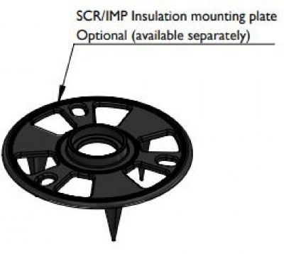 IMPEY AQUA-GRADE LINEAR FOOT INSULATION MOUNTING PLATES (Pack of 25), SCR/IMP/25 (P2G) IMPEY AQUA-GRADE LINEAR FOOT INSULATION MOUNTING PLATES (Pack of 25), SCR/IMP/25 (P2G)