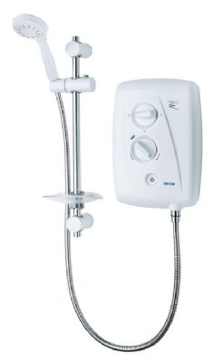 TRITON T80Z FAST FIX WHITE & CHROME 10.5KW ELECTRIC SHOWER, SP8001ZFF