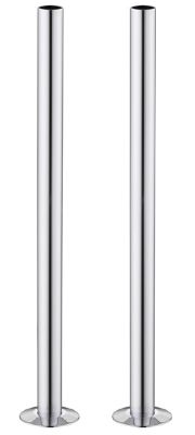 TAILORED CHROME 18mm PIPE SLEEVE KIT, Height 300mm, 0334 (TB)