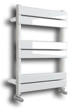 TAILORED QUEENSTOWN GLOSS WHITE DESIGNER TOWEL WARMER H650mm x W400mm, 2079 (TB)