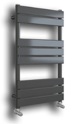 TAILORED QUEENSTOWN ANTHRACITE DESIGNER TOWEL WARMER H800mm x W450mm, 2089 (TB)