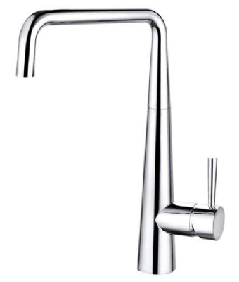 TRISEN TRISTO CHROME SINGLE SIDE LEVER KITCHEN MONO SINK MIXER TAP with SWIVEL SPOUT, TK008 **SPECIAL OFFER**