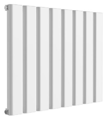 REINA VICARI WHITE TEXTURE ALUMINIUM SINGLE HORIZONTAL DESIGNER RADIATOR H600 x W800, A-VCR060080SW *SPECIAL OFFER*