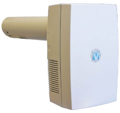VECTAIRE HEATREC 1003 THROUGH WALL WHITE SINGLE ROOM HEAT RECOVERY, HUMIDISTAT & TIMER 10cm FAN with 400mm TUBE, HREC1003HT (V)