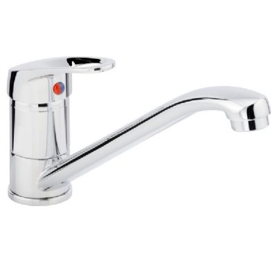CARRON PHOENIX ZENO CHROME SINGLE LEVER MONO SINK MIXER TAP with SWIVEL SPOUT, 115.0363.799