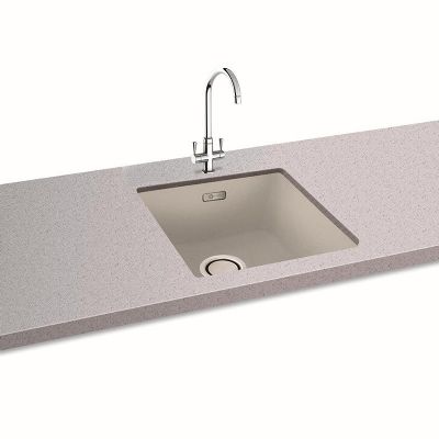 CARRON PHOENIX HAVEN 90 UNDERMOUNTED COFFEE GRANITE SINK, 125.0696.029 CARRON PHOENIX HAVEN 90 UNDERMOUNTED COFFEE GRANITE SINK, 125.0696.029