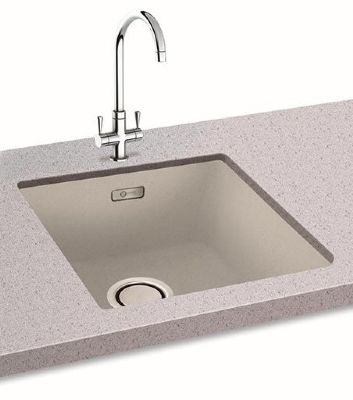 CARRON PHOENIX HAVEN 90 UNDERMOUNTED COFFEE GRANITE SINK, 125.0696.029