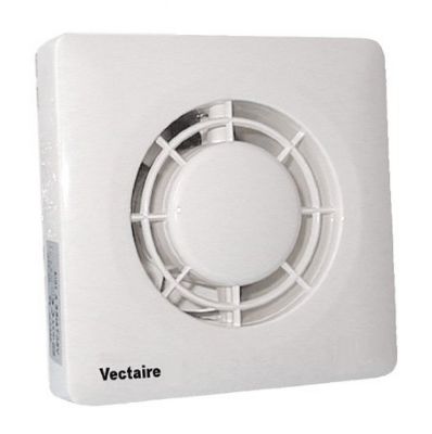 VECTAIRE 'A' WHITE TIMER 15cm BATHROOM/KITCHEN AXIAL EXTRACTOR FAN A15/6T