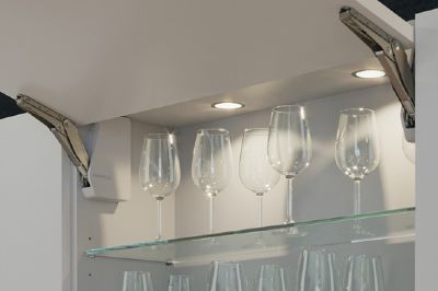 HAFELE STAINLESS STEEL COLOURED 5000 K/COOL WHITE Loox LED 3038, IP20/24v ROUND CABINET DOWNLIGHTS (3 x light set), 833.88.948 HAFELE STAINLESS STEEL COLOURED 5000 K/COOL WHITE Loox LED 3038, IP20/24v ROUND CABINET DOWNLIGHTS (3 x light set), 833.88.948