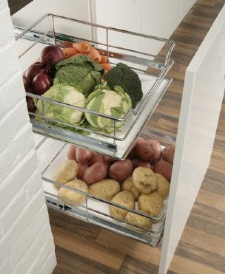 images/HAFELE 600mm CHROME LINEAR WIRE SOFT CLOSING PULL OUT STORAGE BASKET SET with FRONT FIX OPTION, 540.18.205 (H)