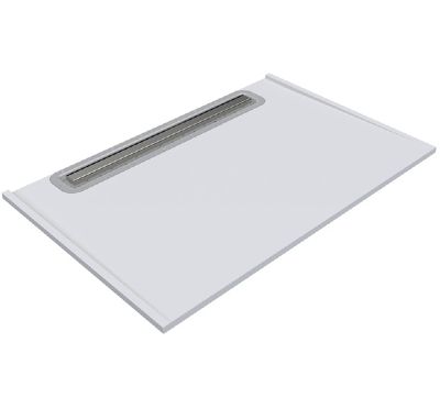 IMPEY AQUA-DEC LINEAR 1 WETROOM FLOOR FORMER 1200mm x 800mm for TILED FLOORS, AD1L1280
