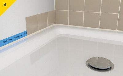 CLASSI SEAL 4.0m ROLL SELF ADHESIVE WATERPROOF SHOWER TRAY/BATH UPSTAND TAPE, CS04.0 (P2G) CLASSI SEAL 4.0m ROLL SELF ADHESIVE WATERPROOF SHOWER TRAY/BATH UPSTAND TAPE, CS04.0 (P2G)