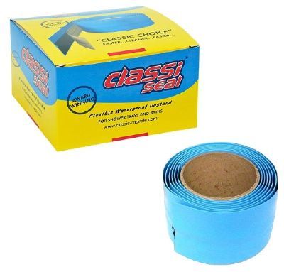 CLASSI SEAL 4.0m ROLL SELF ADHESIVE WATERPROOF SHOWER TRAY/BATH UPSTAND TAPE, CS04.0 (P2G)