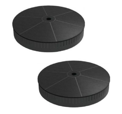 BOSCH CHARCOAL FILTERS for RECIRCULATING INTEGRATED EXTRACTOR HOODS (pack of 2), DWZ0IM0A0