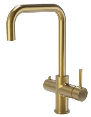 ELLSI ELISE BRUSHED GOLD FINISH 3 IN 1 INSTANT HOT WATER KITCHEN TAP with BOILER & FILTER, PDT-000048-51-52 *SPECIAL OFFER*