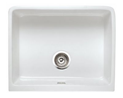 RAK GOURMET SINK 2 - BELFAST STYLE WHITE SINGLE BOWL CERAMIC SINK, GOSINK2