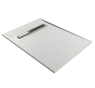 IMPEY AQUA-DEC LINEAR 2 WETROOM FLOOR FORMER 1000mm x 1000mm for TILED FLOORS, AD2L1010