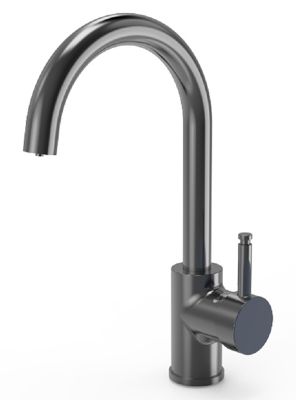 ELLSI SOLE GUN METAL FINISH 3 IN 1 INSTANT HOT WATER KITCHEN TAP with BOILER & FILTER, PDT-000239-215-52 (EL) *SPECIAL OFFER*