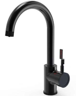 ELLSI FIRM/INDUSTRIAL MATT BLACK FINISH 3 IN 1 INSTANT HOT WATER KITCHEN TAP with BOILER & FILTER, PDT-000243-215-52 (EL) *SPECIAL OFFER*