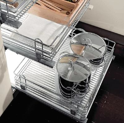 HAFELE 500mm CHROME LINEAR WIRE PULL OUT STORAGE BASKET with FRONT FIX OPTION AVAILABLE, 540.23.204 HAFELE 500mm CHROME LINEAR WIRE PULL OUT STORAGE BASKET with FRONT FIX OPTION AVAILABLE, 540.23.204